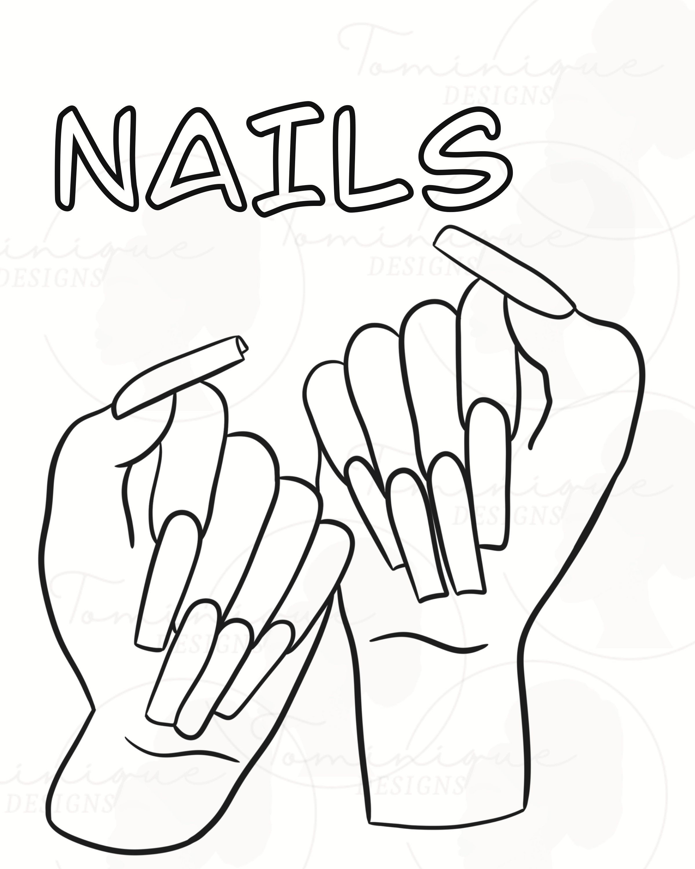 35 Hand Print Coloring Pages 35 Hand Print Coloring Pages