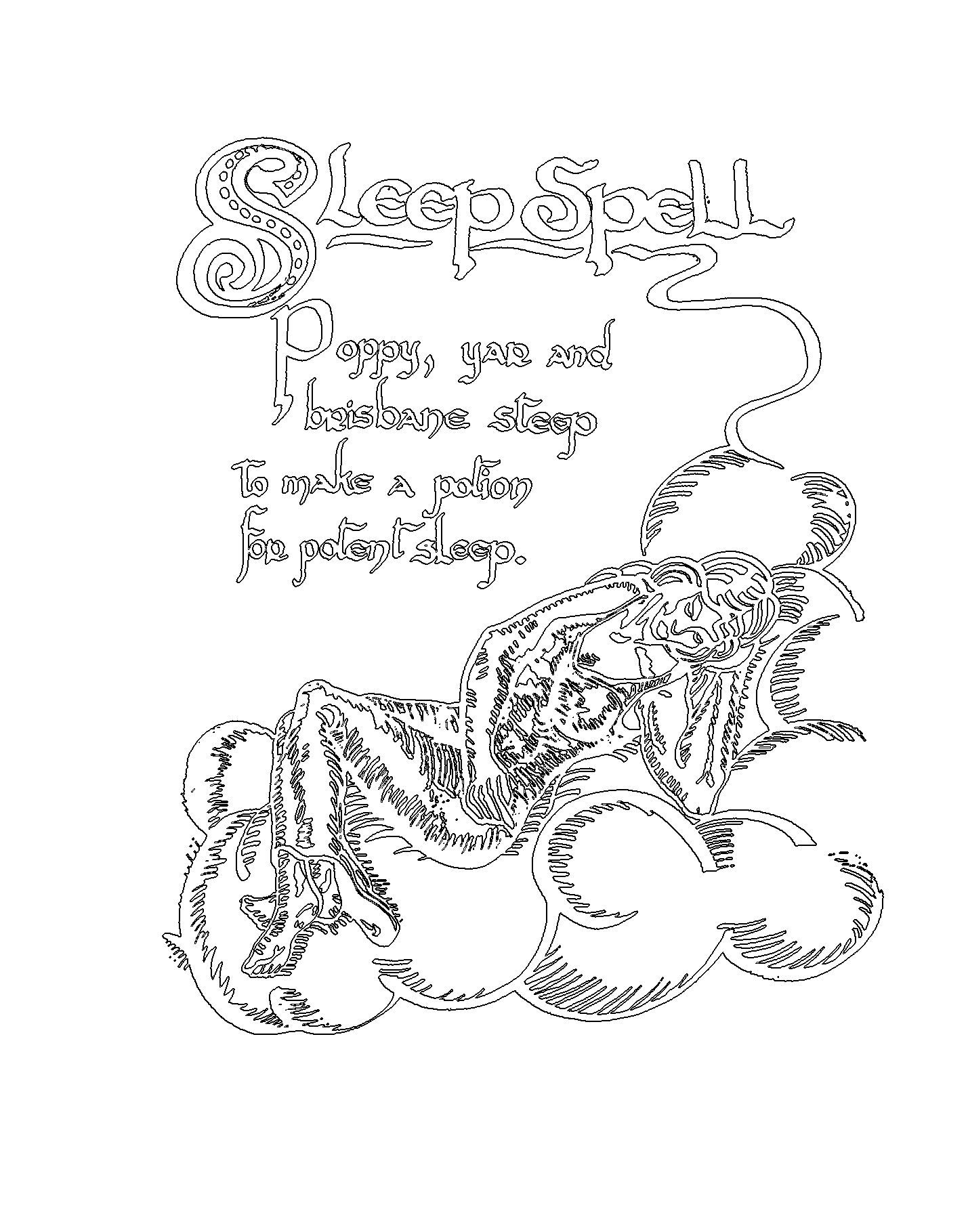 20 Book Of Shadows Coloring Pages Free Printable