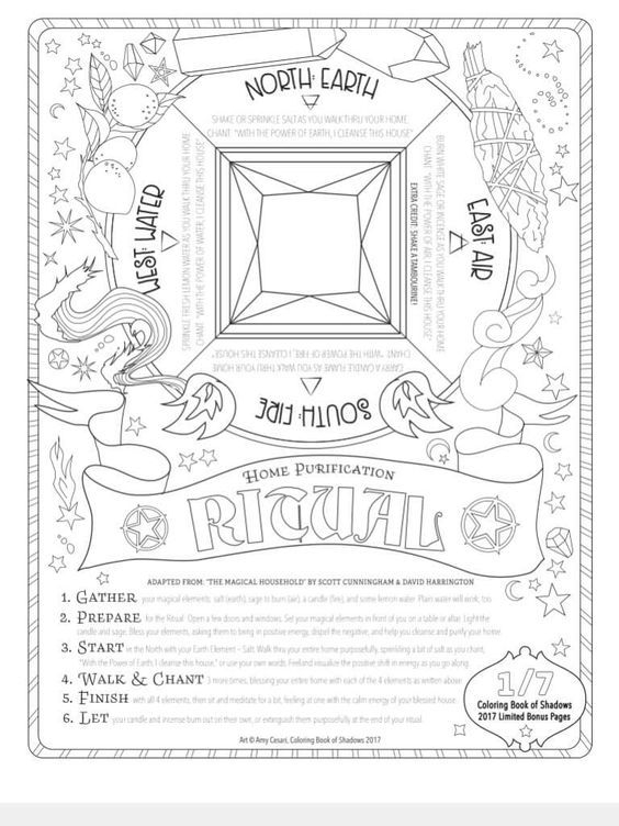 20 Book Of Shadows Coloring Pages Free Printable