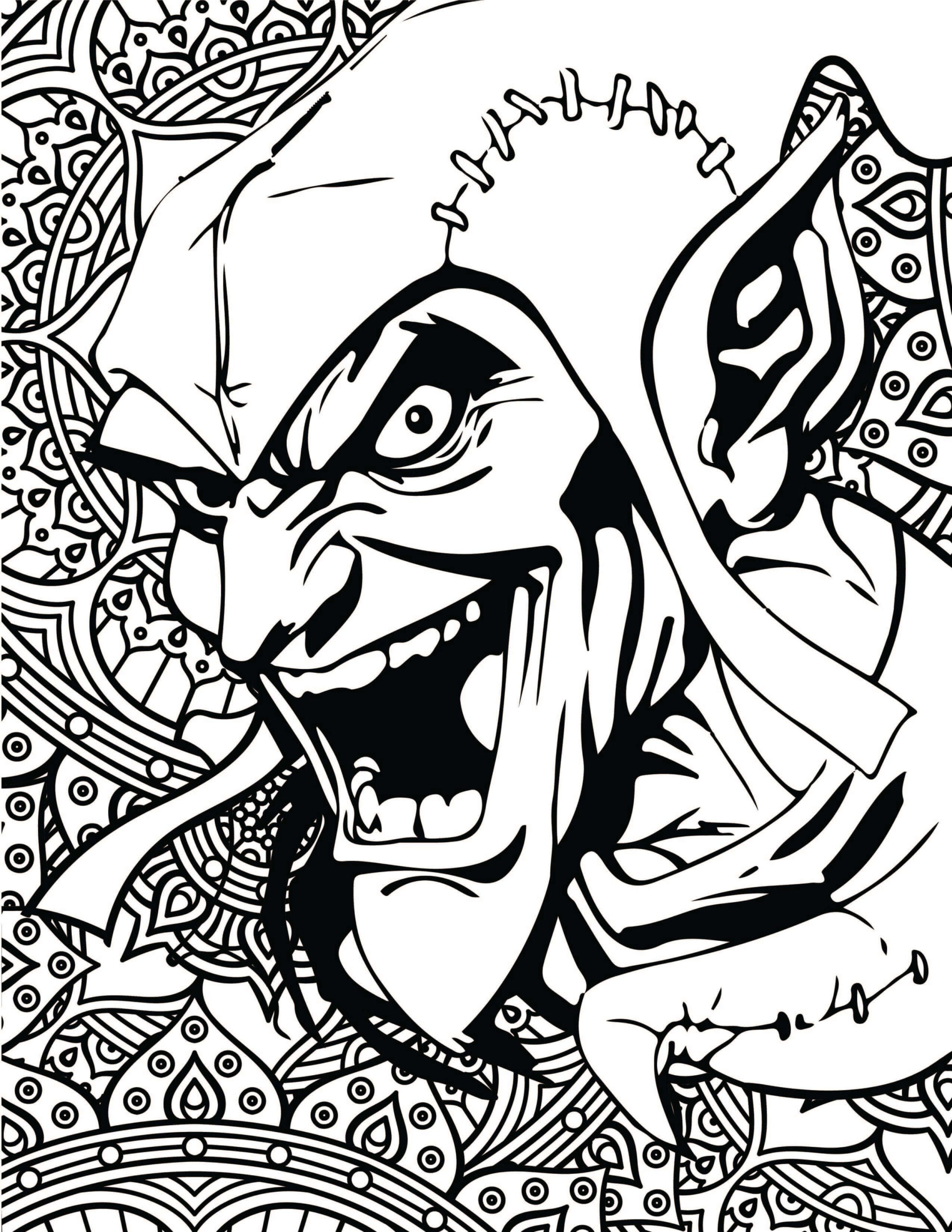 20 Cartoon Coloring Pages Marvel