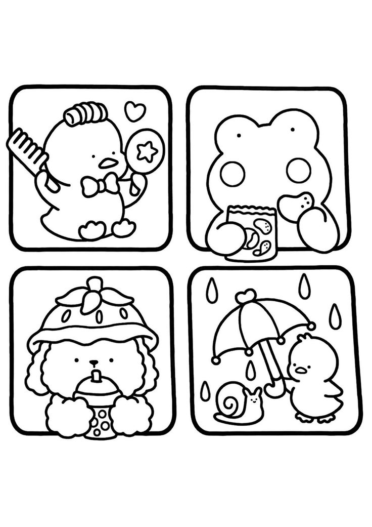 20 Cozy Coloring Pages Love