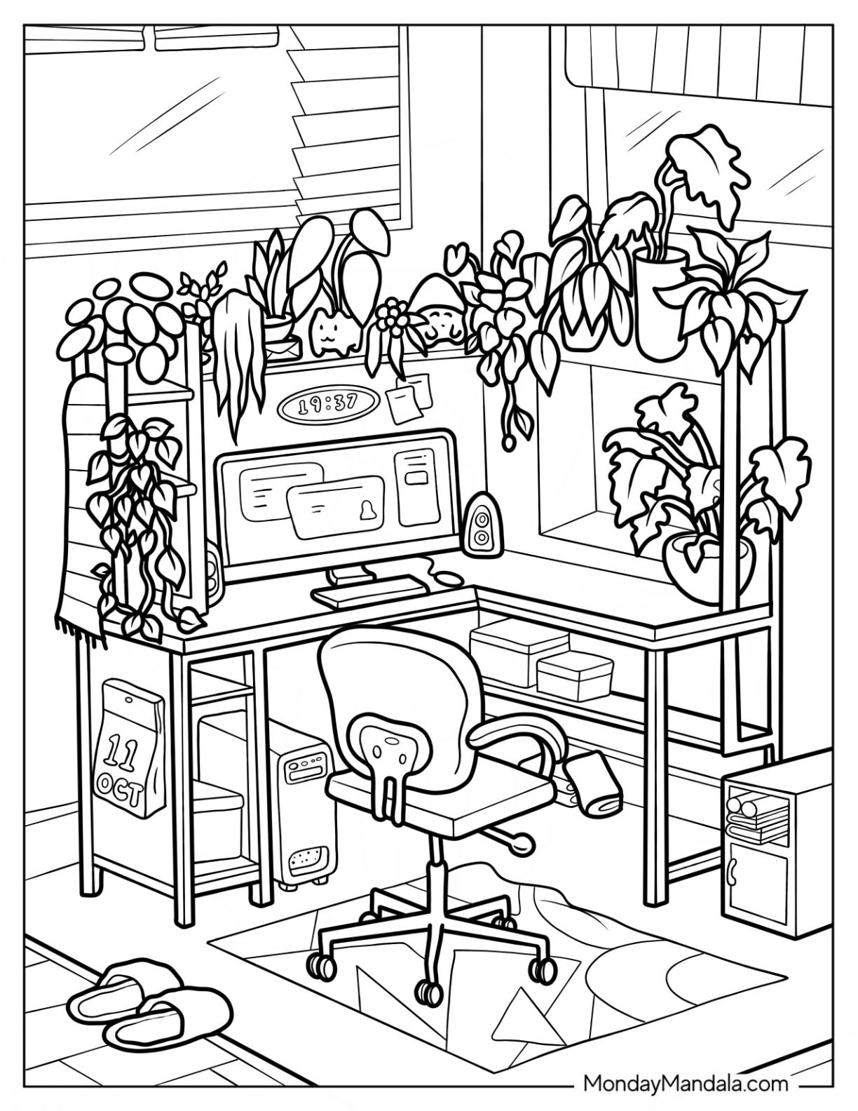 20 Cozy Coloring Pages Love