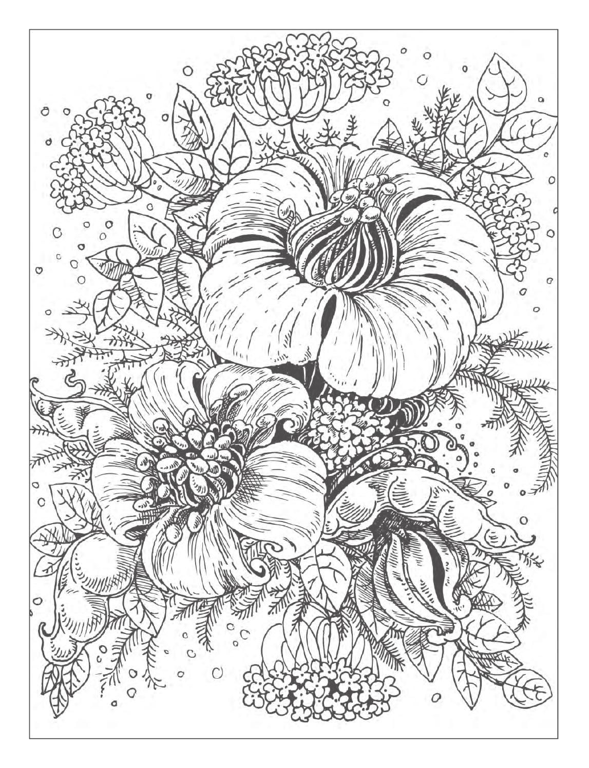 20 Easy Detailed Coloring Pages