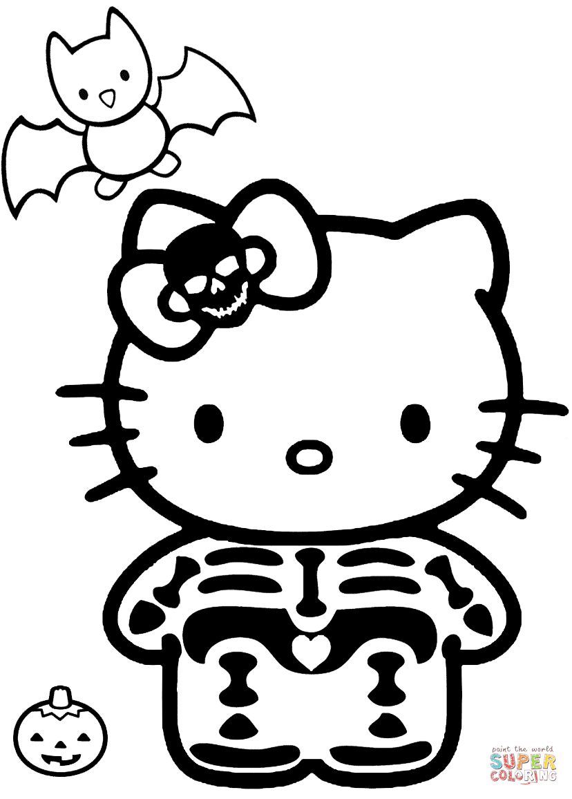 20 Free Printable Halloween Coloring Book