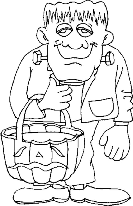 20 Free Printable Halloween Coloring Book