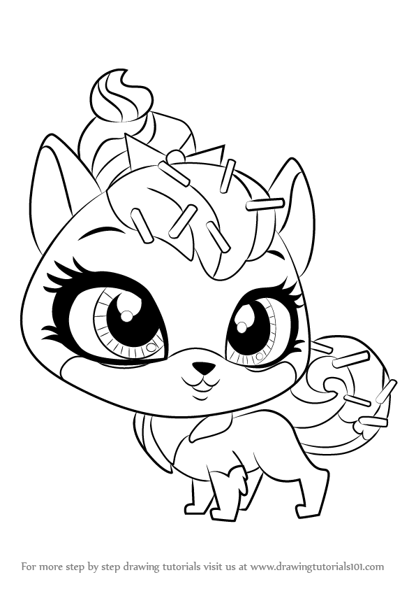 20 Littlest Pet Shop Coloring Pages Cartoon Characters