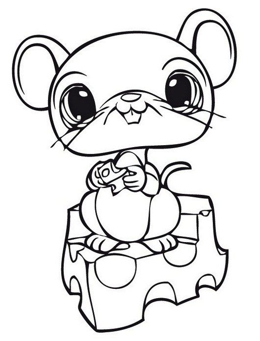 20 Littlest Pet Shop Coloring Pages Cartoon Characters