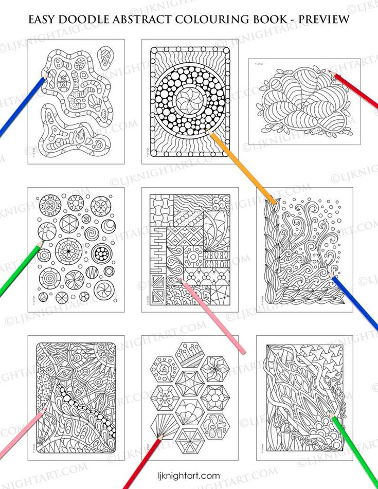20 Printable Coloring Book Easy
