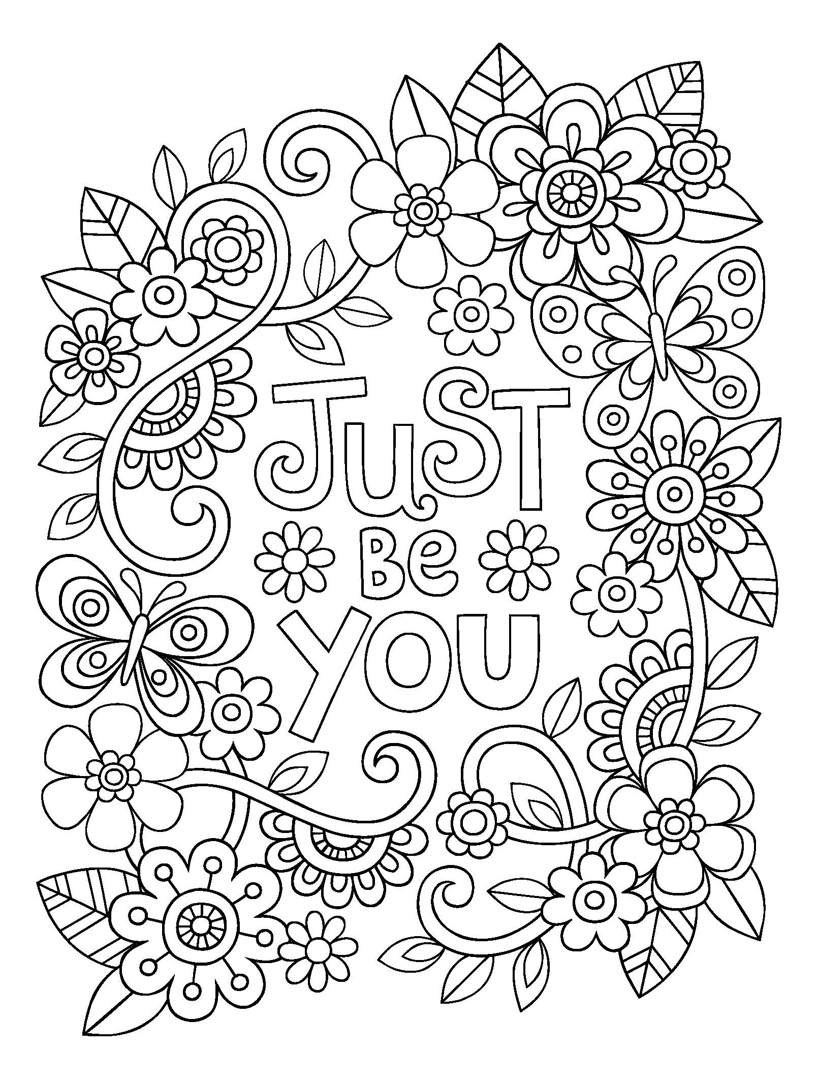 20 Printable Coloring Book Easy
