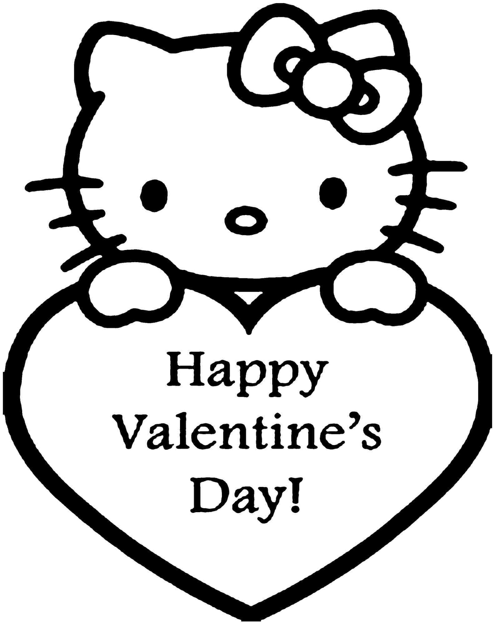 20 Valentine'S Day Coloring Pages Free Printable Simple