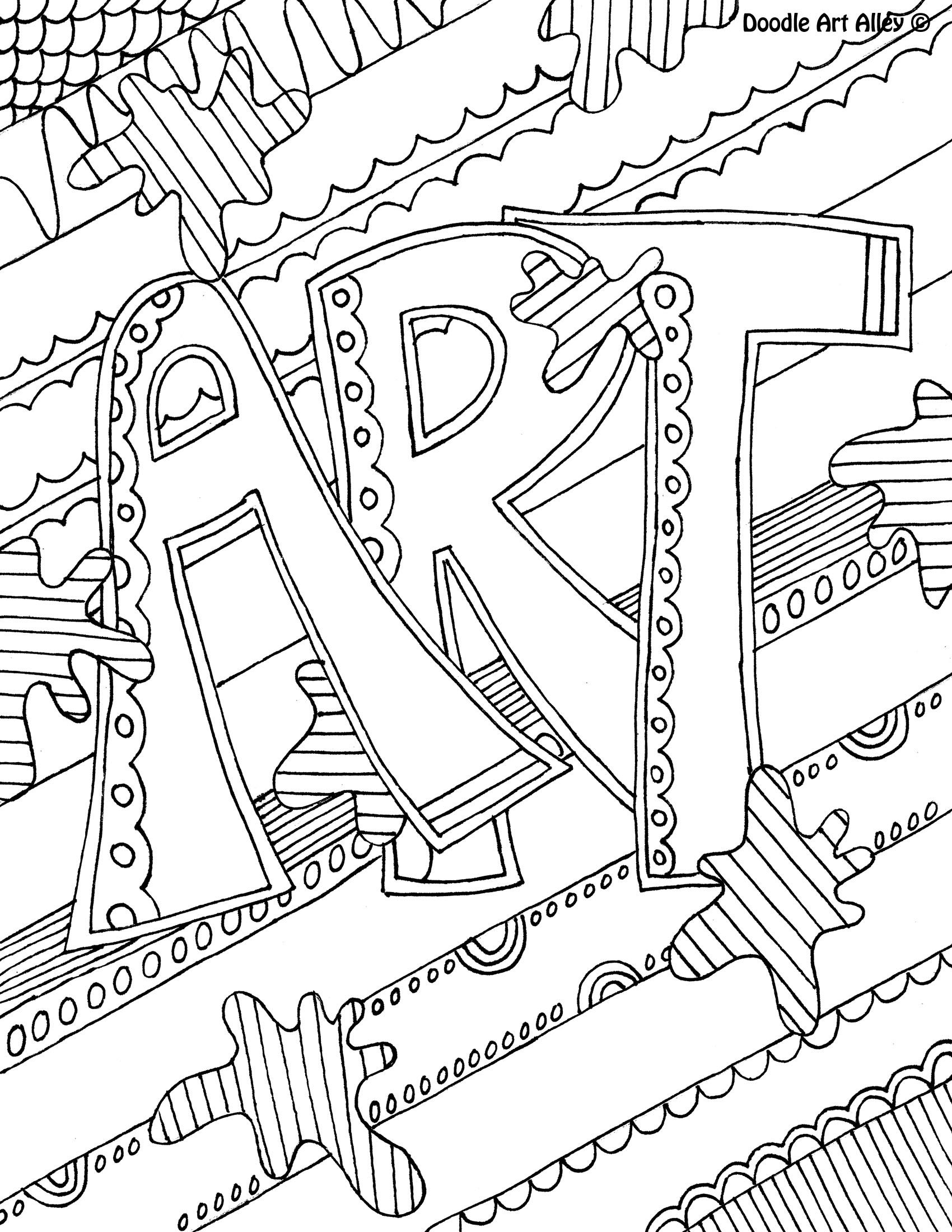30 Coloring Book Art Free Printable Ideas