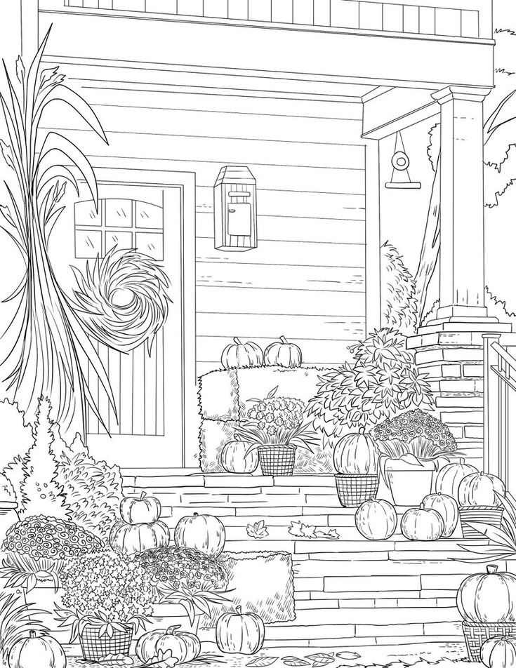 30 Cozy Coloring Pages Love