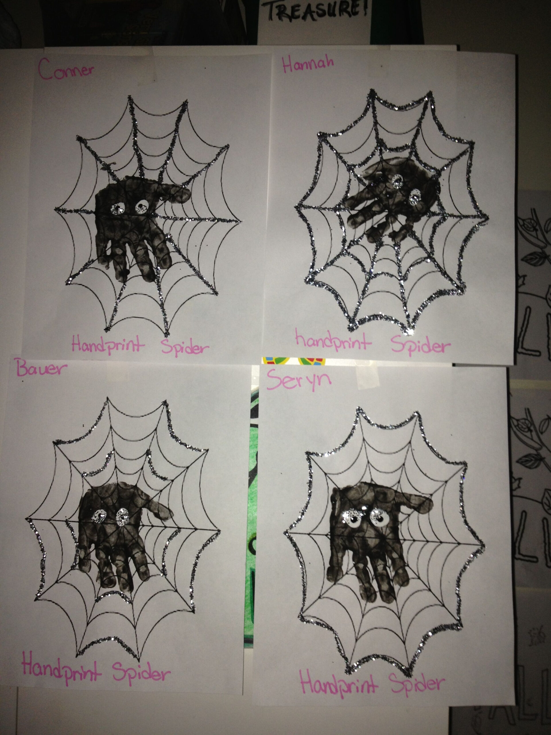 30 Hand Print Coloring Pages