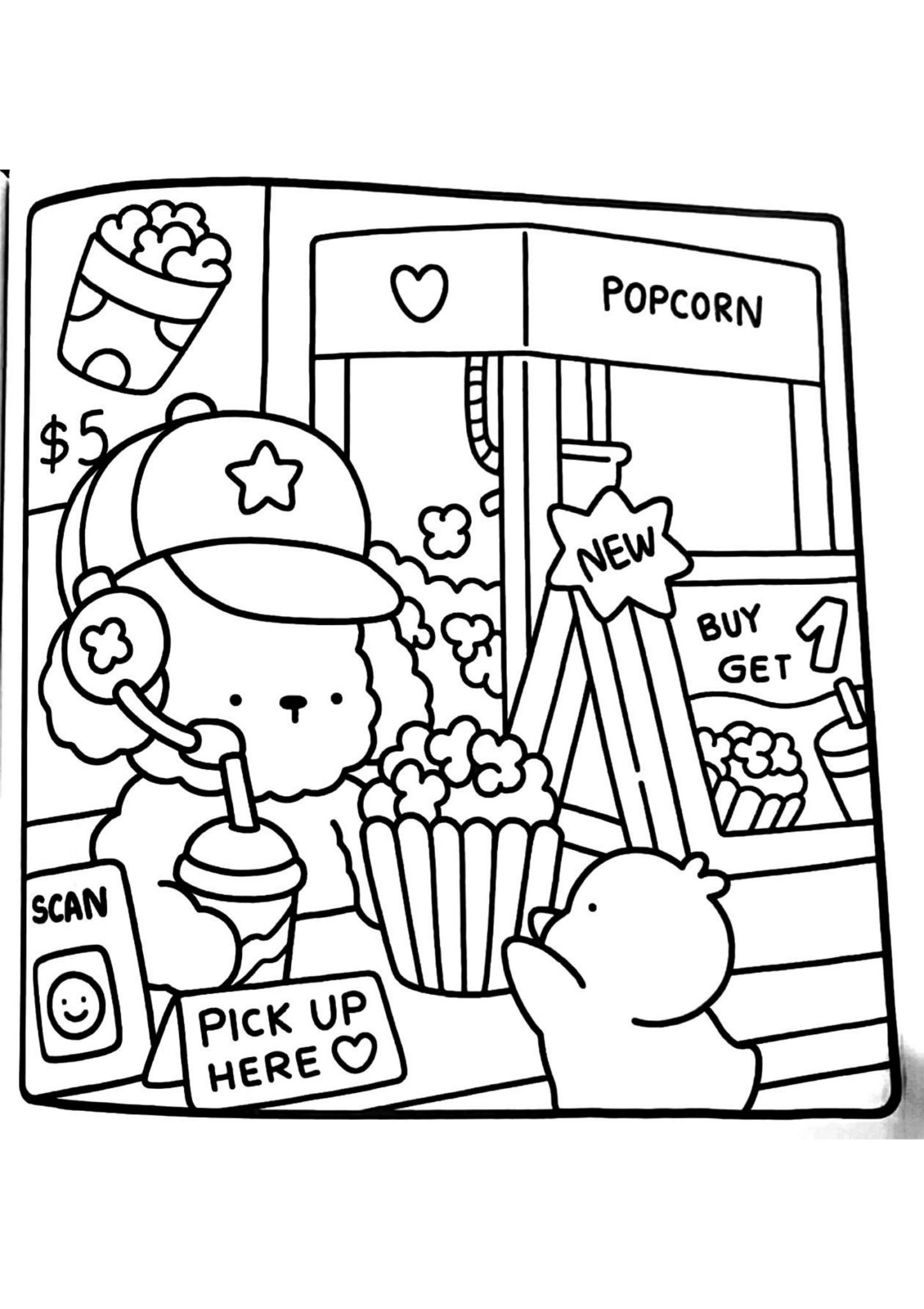 30 Little Corner Coloring Book Nursery