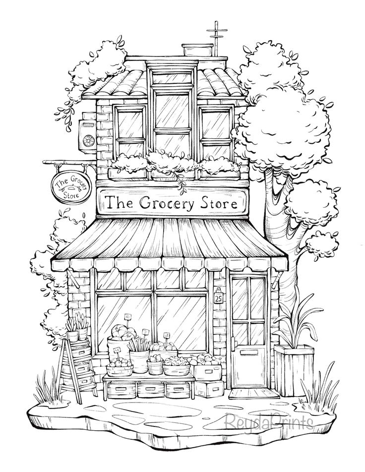 30 Little Corner Coloring Book Nursery