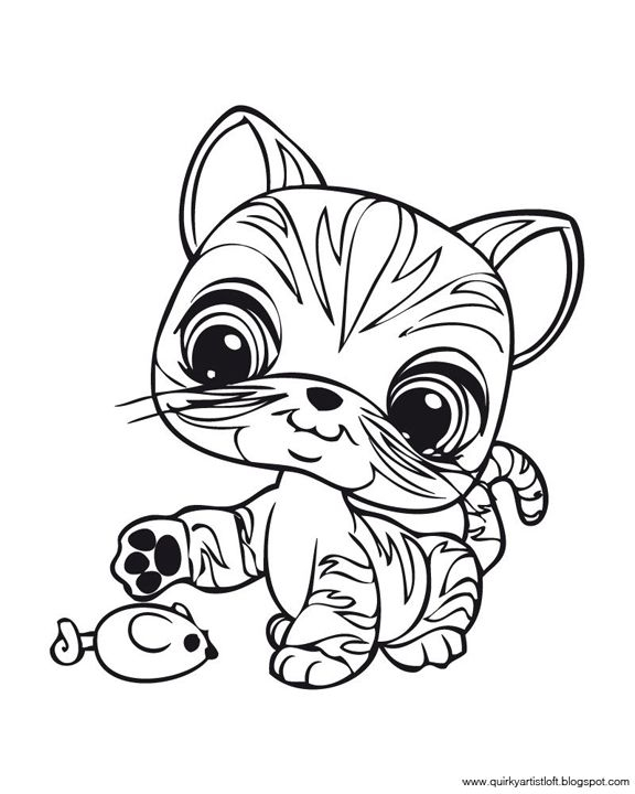 30 Littlest Pet Shop Coloring Pages Cartoon Characters