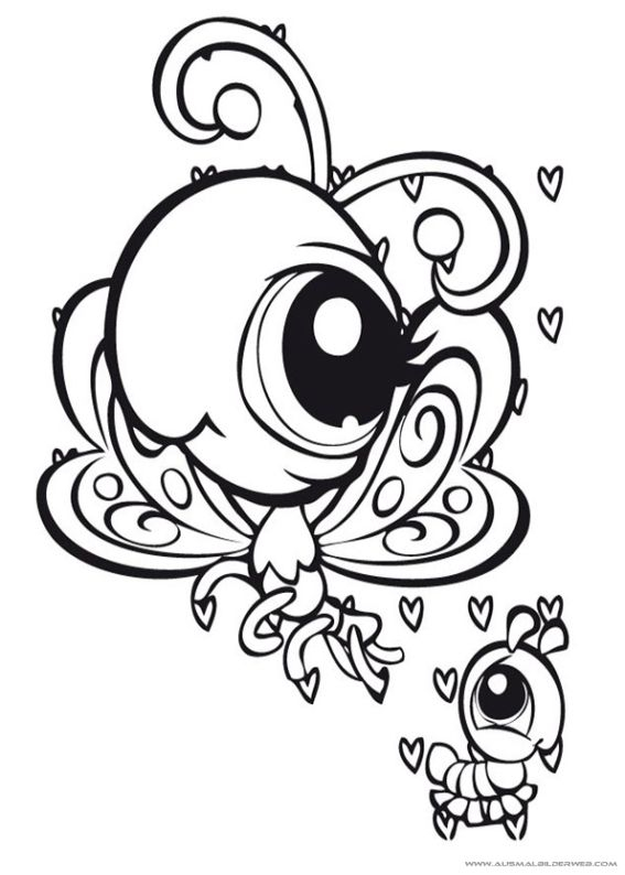 30 Littlest Pet Shop Coloring Pages Cartoon Characters