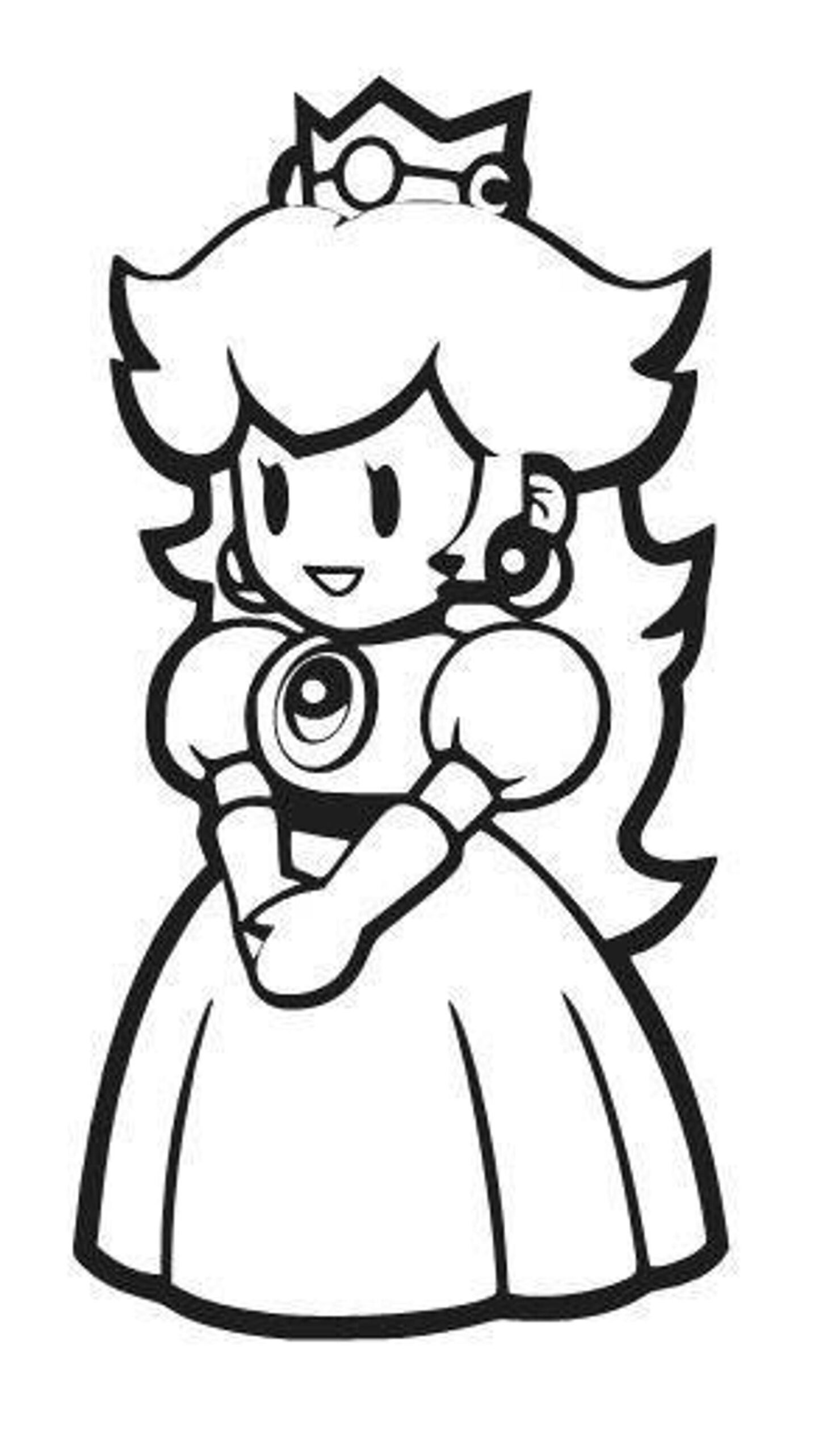 30 Printable Coloring Book Mario
