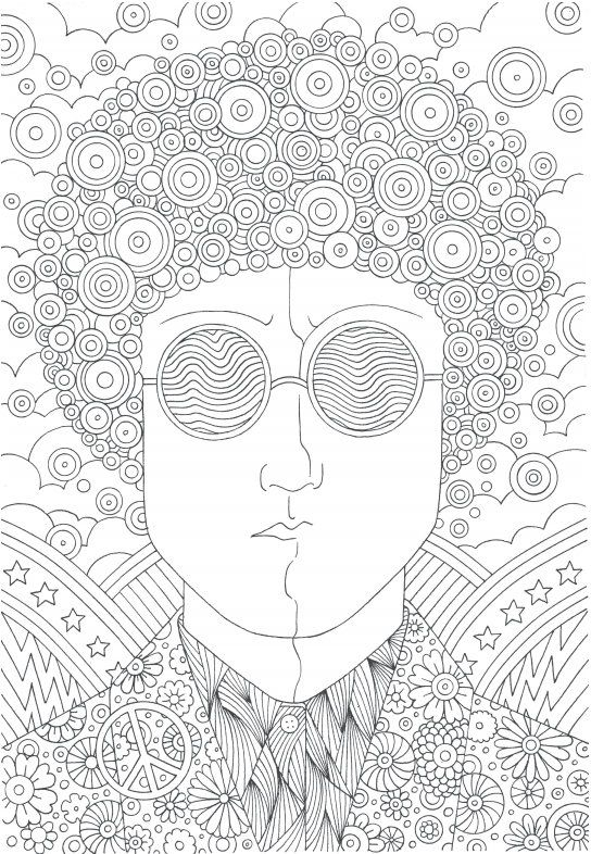 30 Simple Unique Coloring Pages