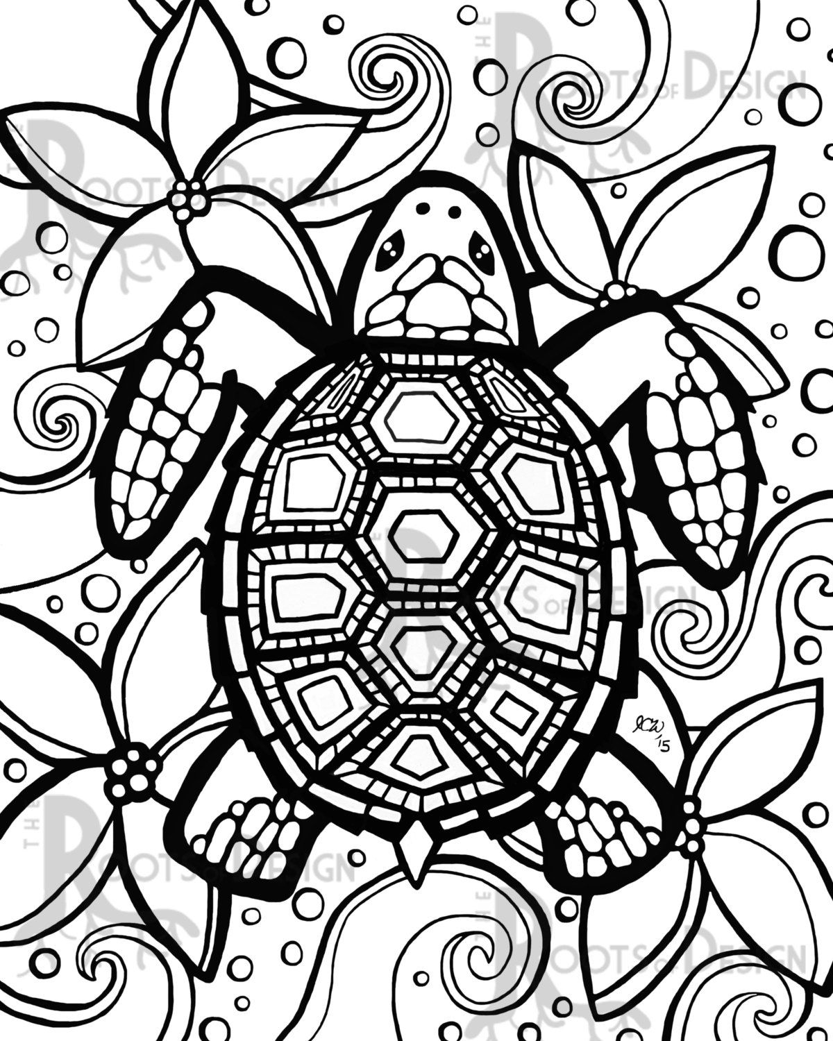 30 Simple Unique Coloring Pages