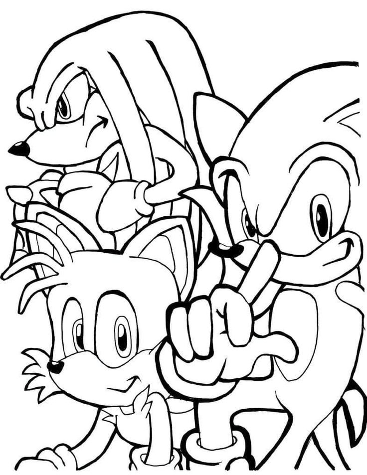 30 Super Tails Sonic Coloring Pages
