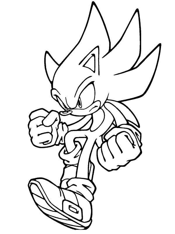 30 Super Tails Sonic Coloring Pages