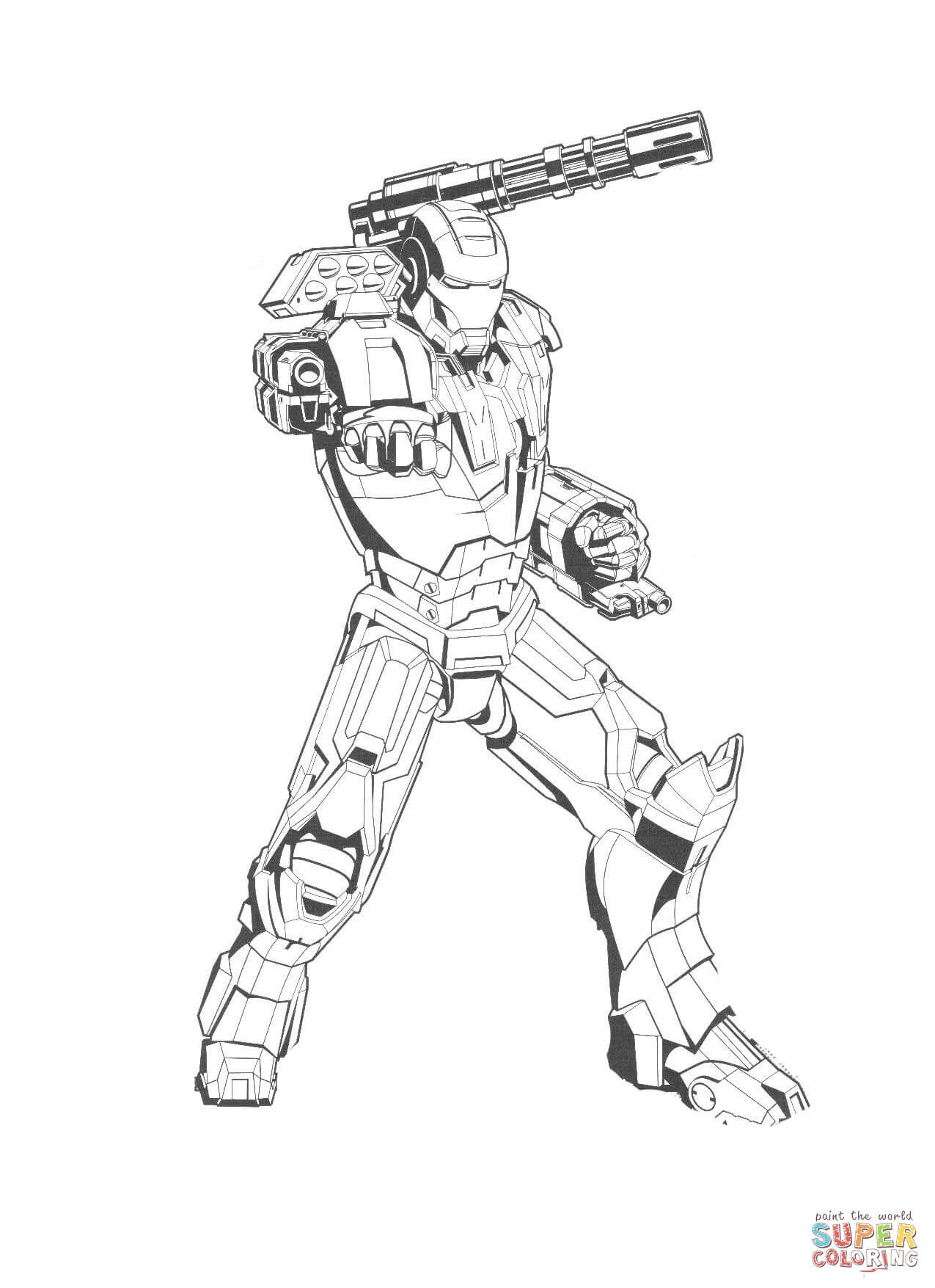 35 Avengers Coloring Pages Free Printable Iron Man