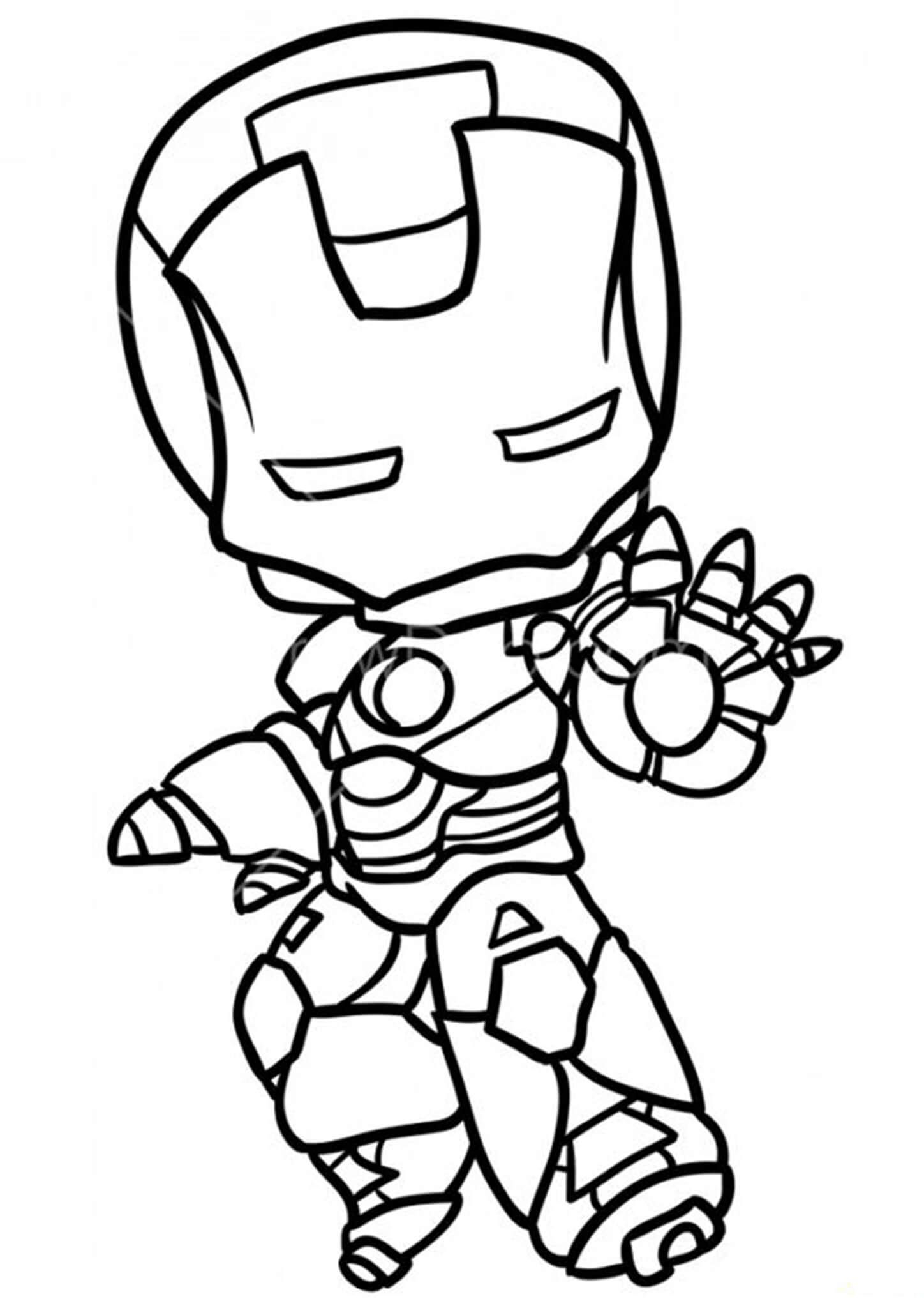 35 Cartoon Coloring Pages Marvel