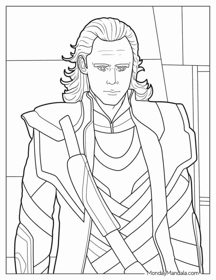 35 Cartoon Coloring Pages Marvel