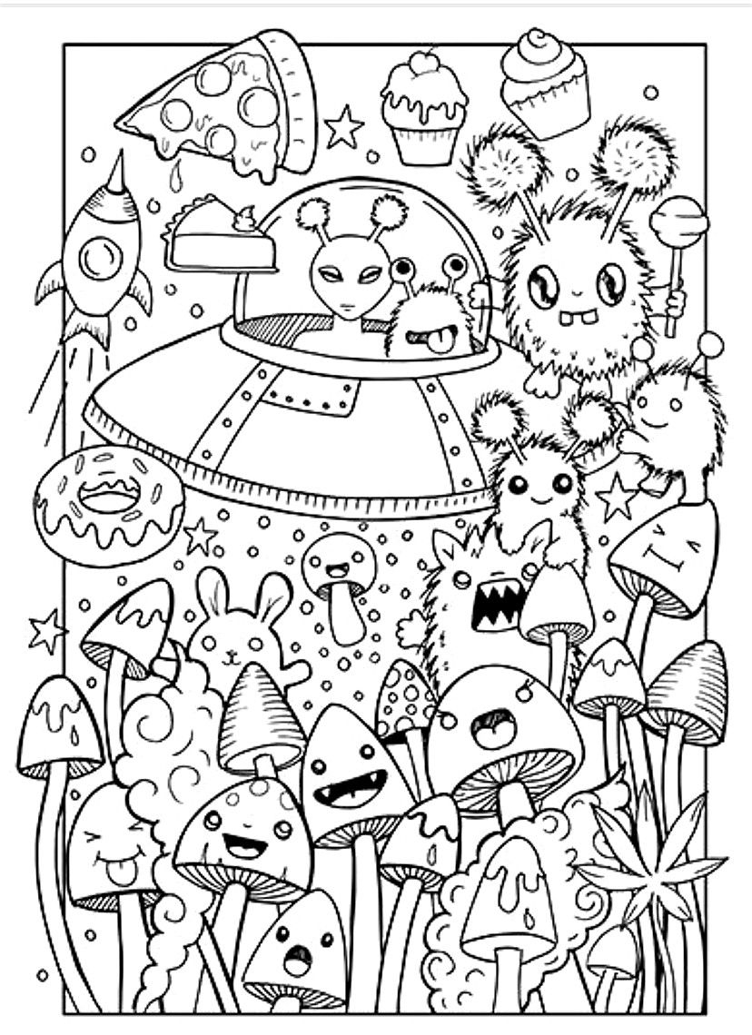 35 Coloring Book Art Free Printable Ideas