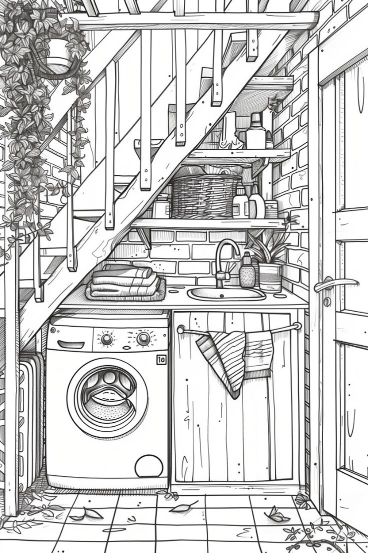 35 Cozy Coloring Pages Love