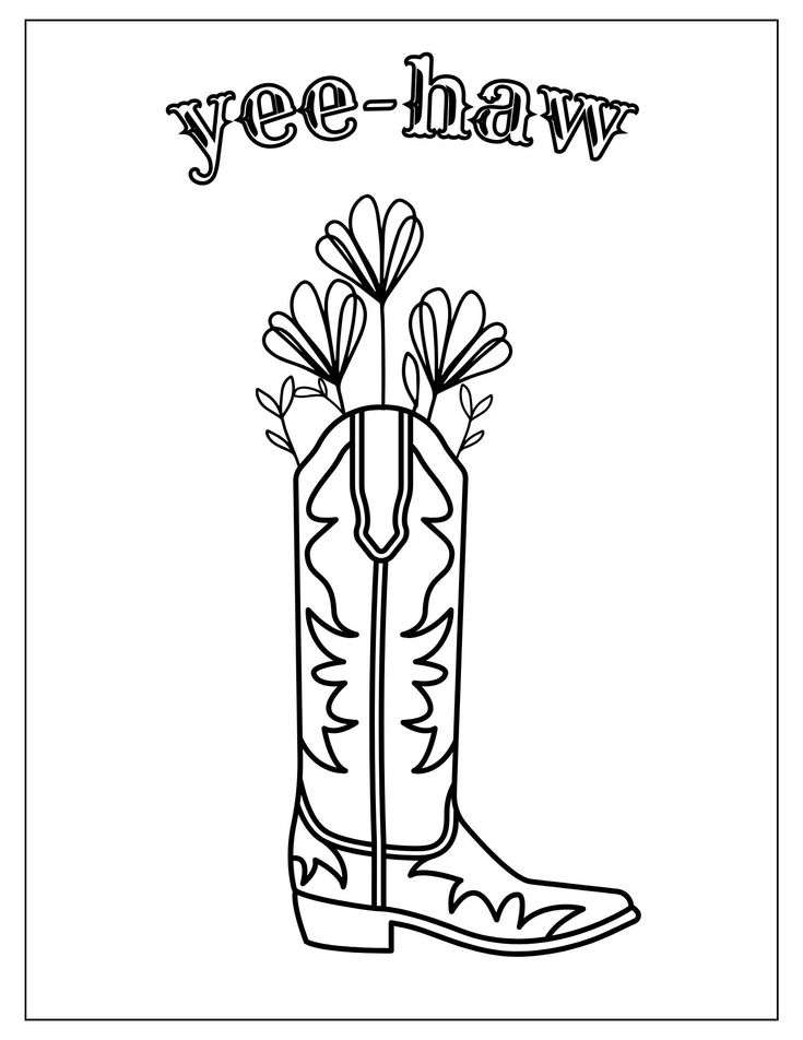 35 Fall Western Coloring Pages