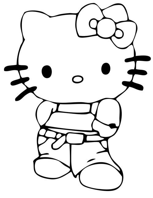 35 Hello Kitty And Spider Man Coloring Pages Y2K