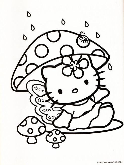 35 Hello Kitty Y Spiderman Coloring Page