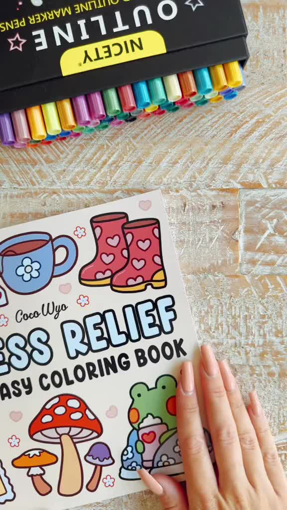 35 Little Corner Coloring Book Aesthetic