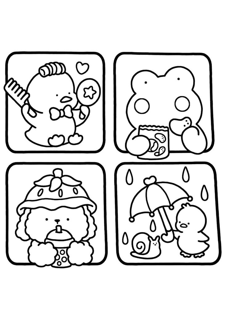 35 Little Corner Coloring Book Nursery