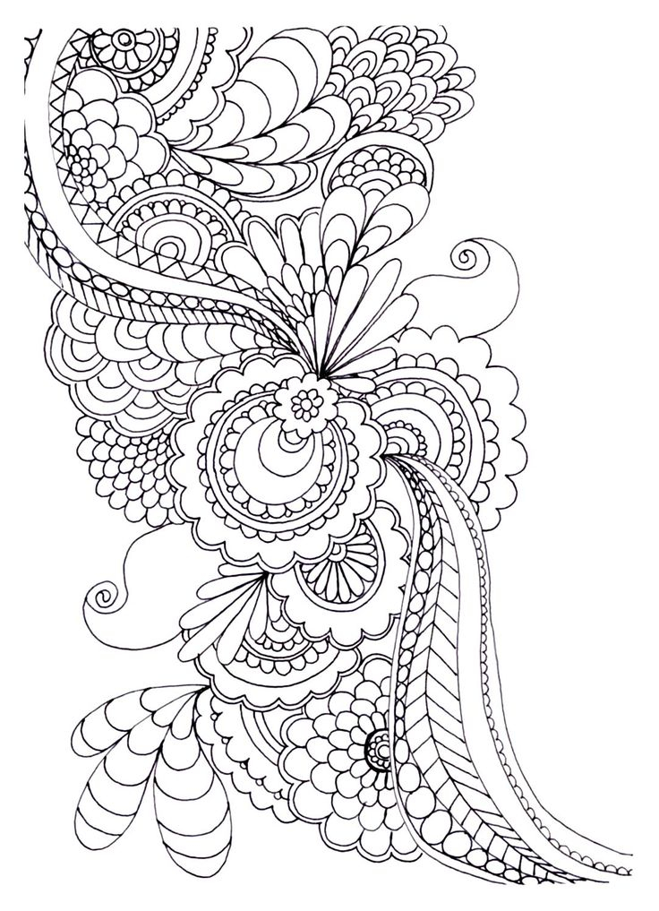 35 Simple Unique Coloring Pages