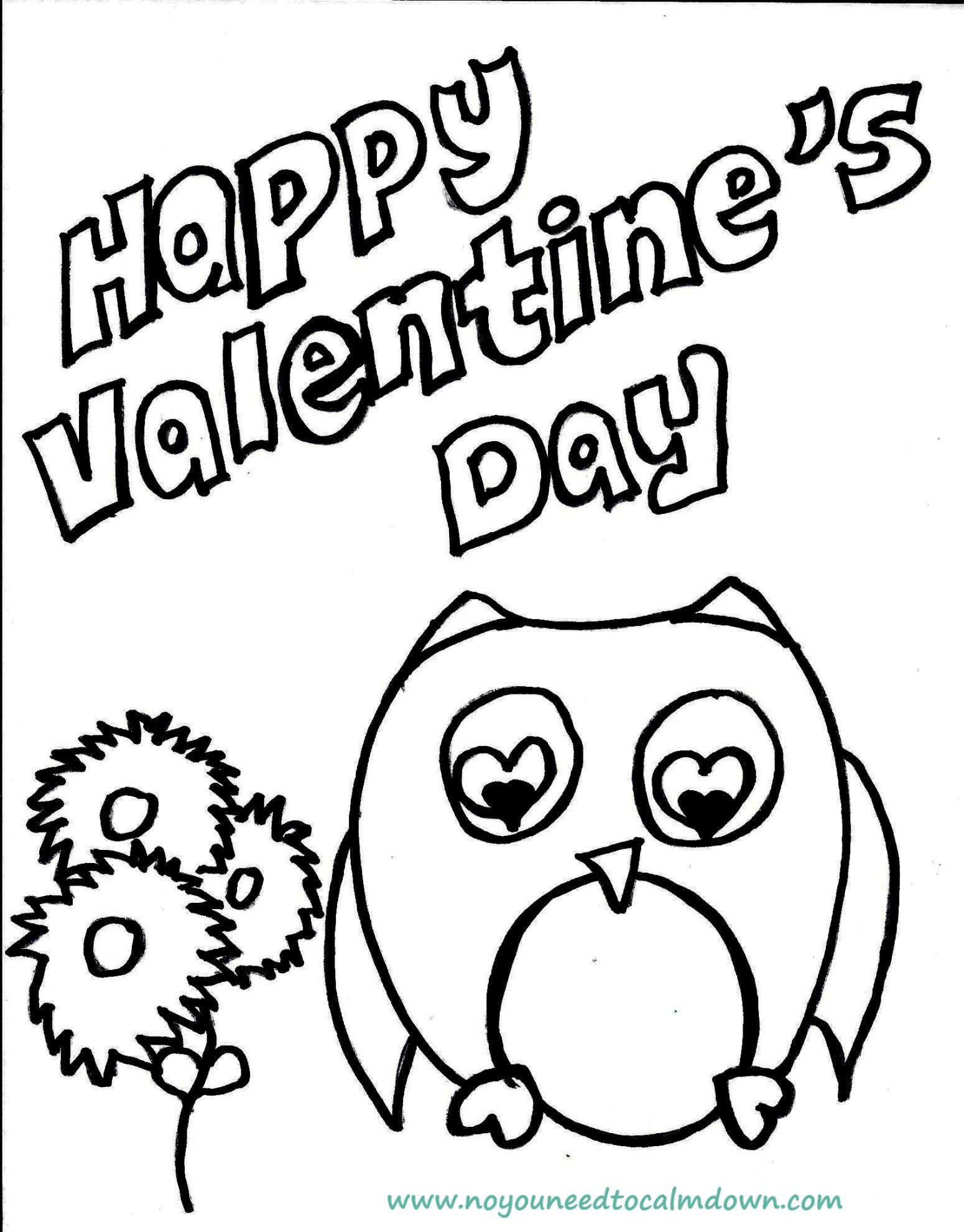 35 Valentine Coloring Sheets Cute