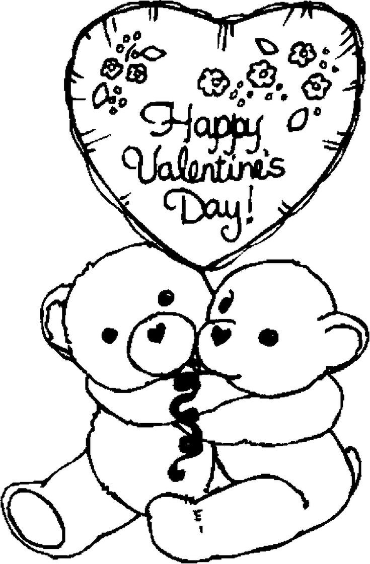 35 Valentines Day Flower Coloring Pages